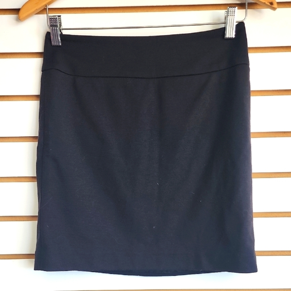Loft Petites Black Skirt